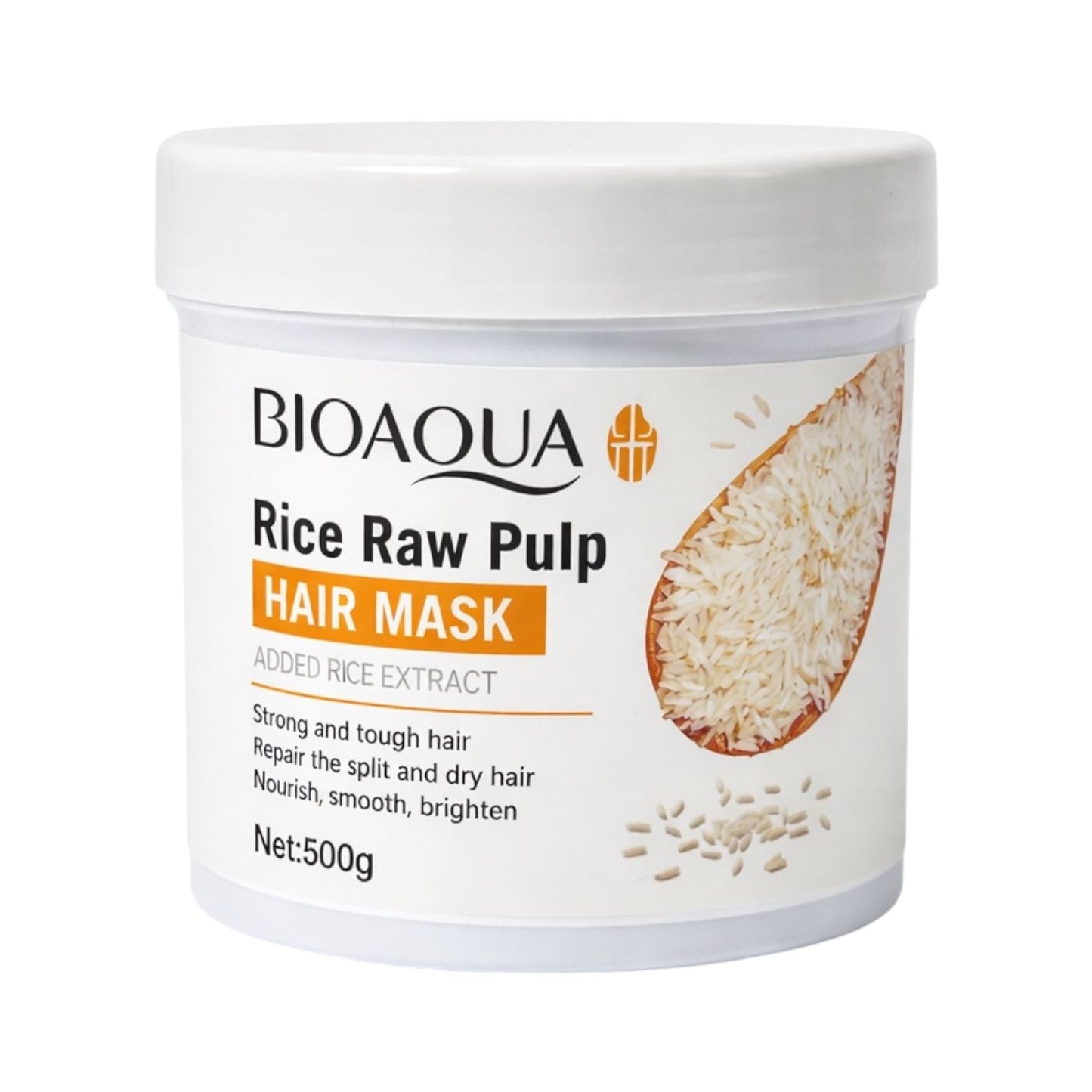 MASCARILLA CAPILAR DE ARROZ 500G BIOAQUA