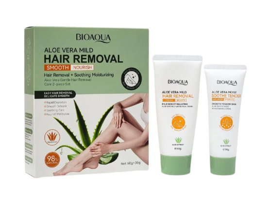 SET DEPILATORIO ALOE VERA BIOAQUA