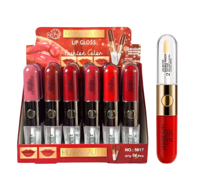BRILLO Y LABIAL 2EN1 24HORAS HUXIABEAUTY
