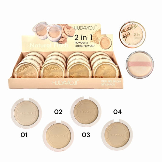 POLVO SUELTO Y COMPACTO ZEN1 MAKEUP HUDAMOJI