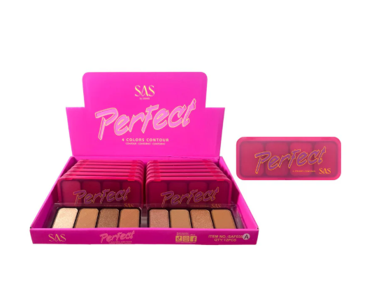 PALETA X4 ILUMINADOR Y CONTORNO PERFECT SAS