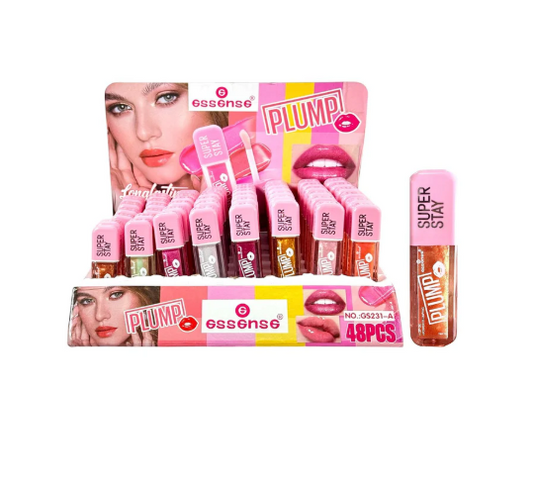 BRILLO GLOSS CON COLOR PLUMP ESSENSE SUPER STAY